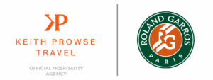 Logo - offical travel partner of Roland-Garros French Open